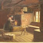 720 1137 Oljemålning